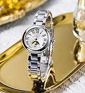 marvin Watches for Women Swiss Women's Watch with Stainless Steel Strap,28MM Sapphire Glass Dial,...