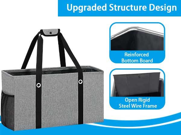 Amazon.com: ASXSONN 2 Pack Standing Extra Large Utility Tote
