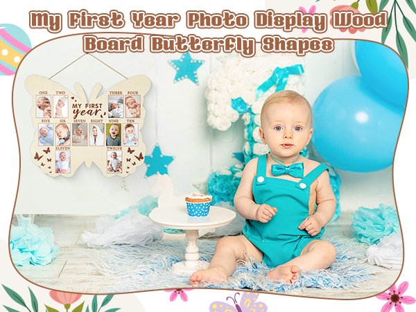 Photo Frame Neutral Baby Keepsake Frame