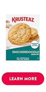 Amazon.com : Krusteaz Snickerdoodle Cookie Mix, Includes