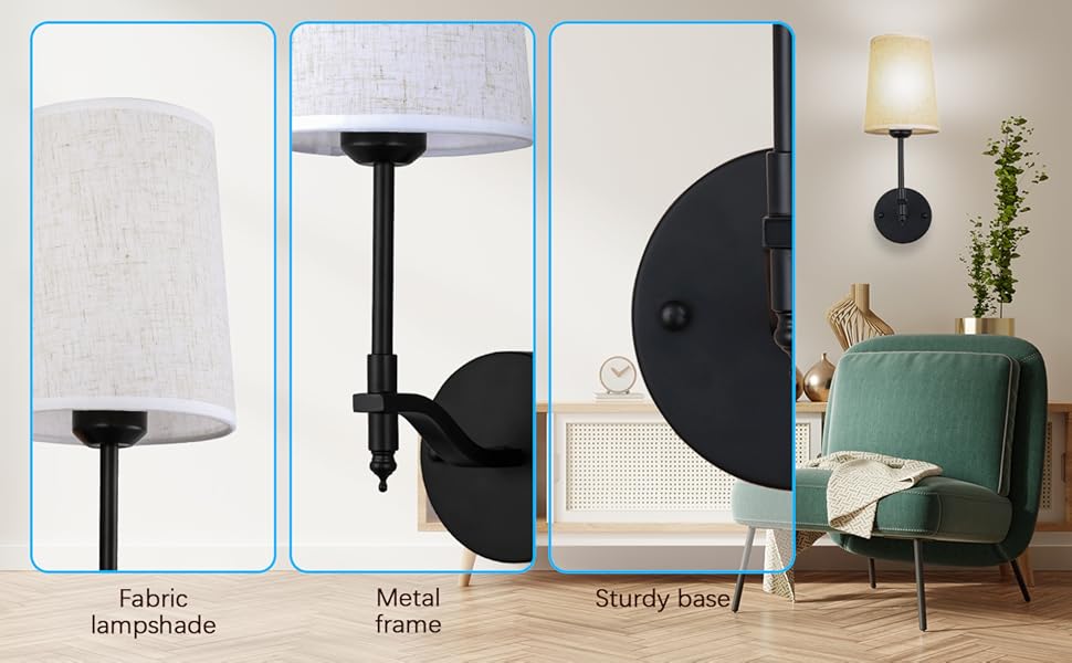 rechargeable wall sconce