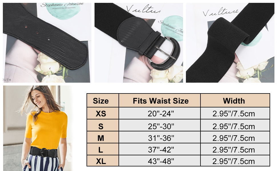 wide waist belt