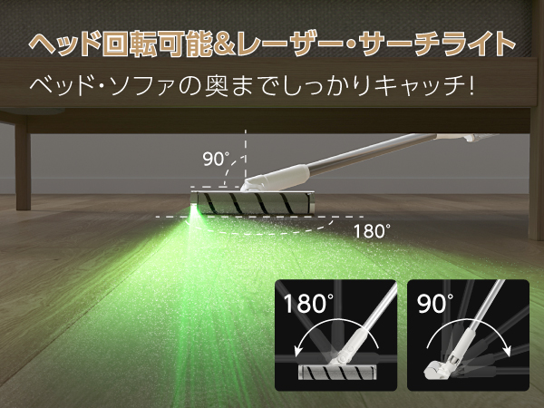 Amazon | [禄越] 掃除機 コードレス 軽量 2way 強力吸引 16000pa