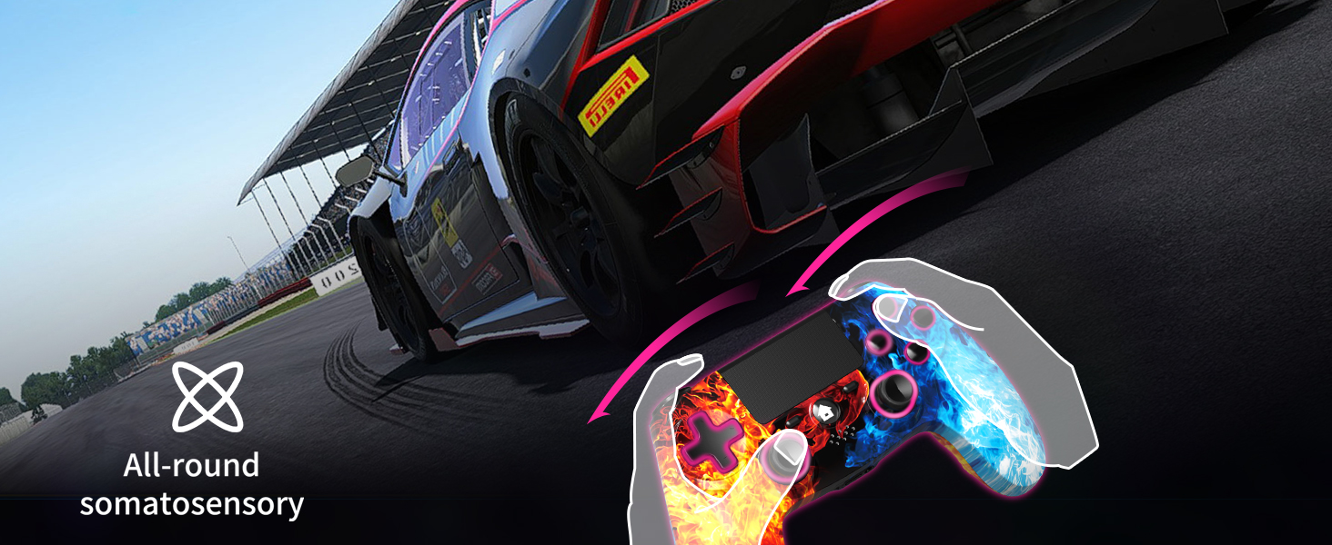 Wireless Game Controller for PS4