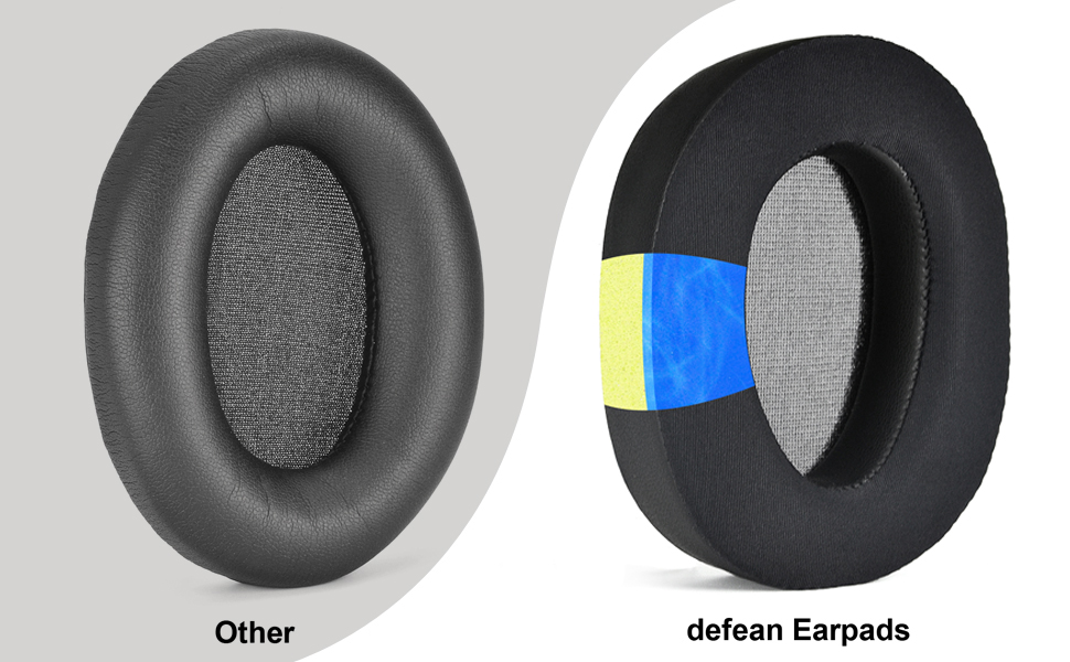 Other ear pads VS defean Ear pads