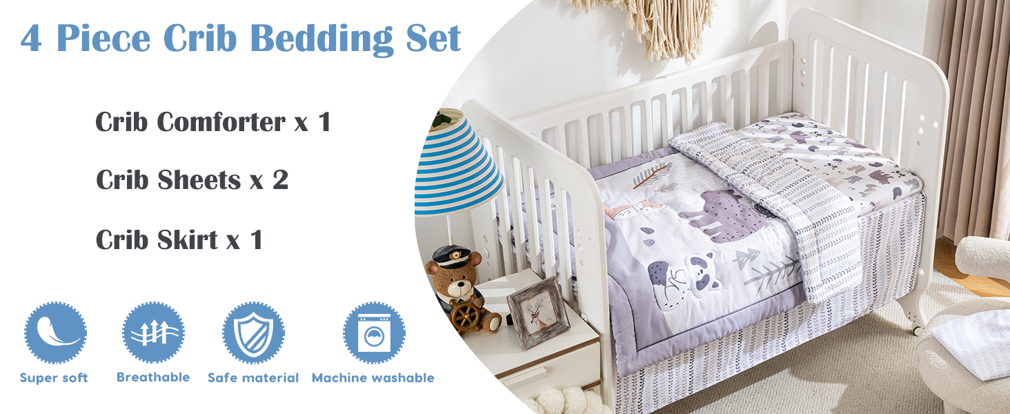 crib bedding set