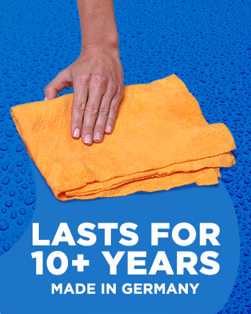 ShamWow Super Absorbent Multi-Purpose Cleaning Shammy Chamois Towel Cloth, Lasts 10 years