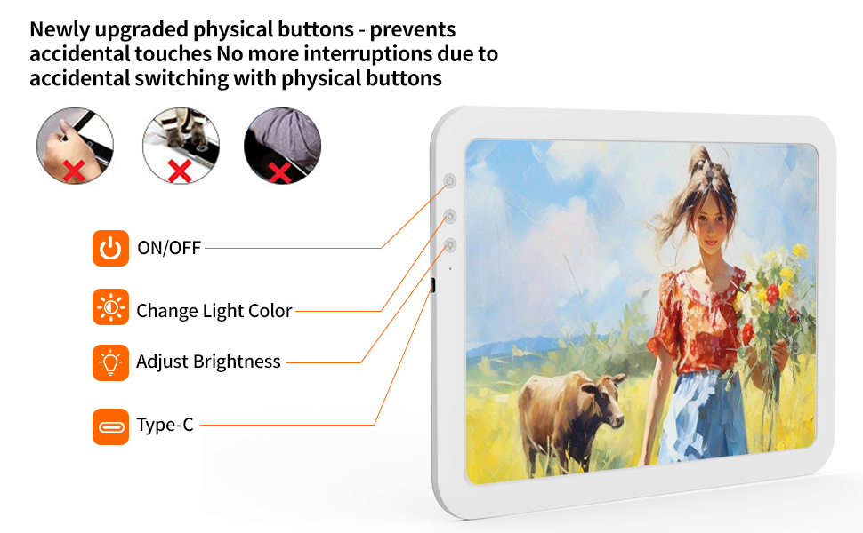 Light Box for Tracing, and Diamond Painting