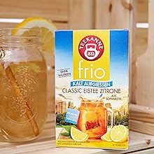 Teekanne frio Johannisbeere-Zitrone, 10er Pack (10 x 45 g) : Amazon.de: Lebensmittel & Getränke