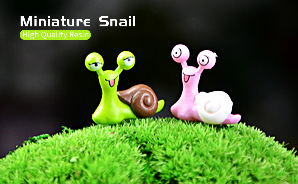 Garden Ornament Miniature Snail