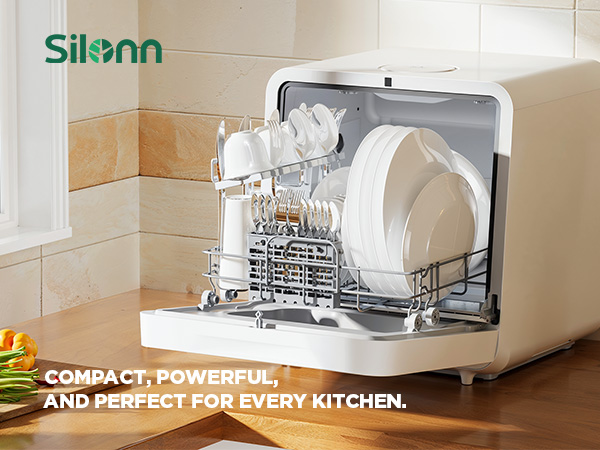 Silonn countertop dishwasher: compact, powerful and perfect for every kitchen