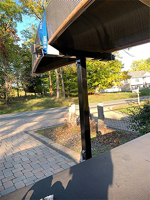 This hitch rack is very well