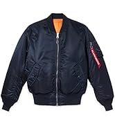 Amazon.com: Alpha Industries MA-1 Bomber Flight Jacket