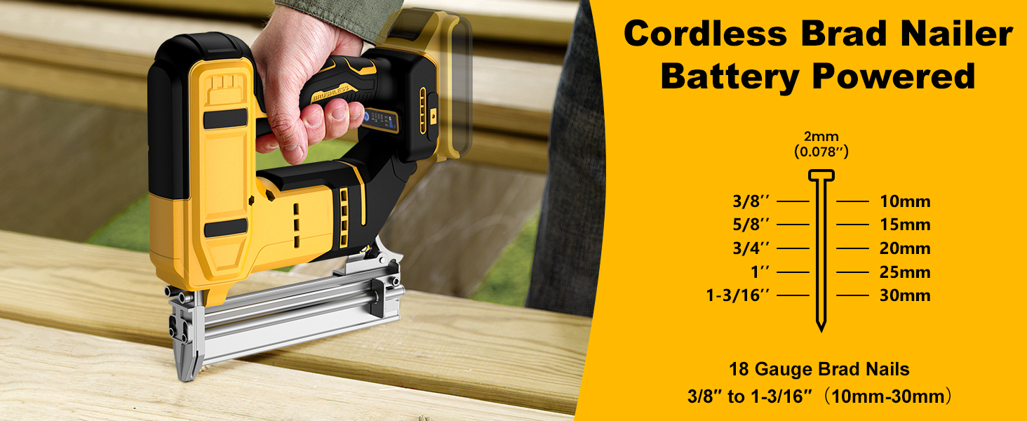 cordless brad nailer