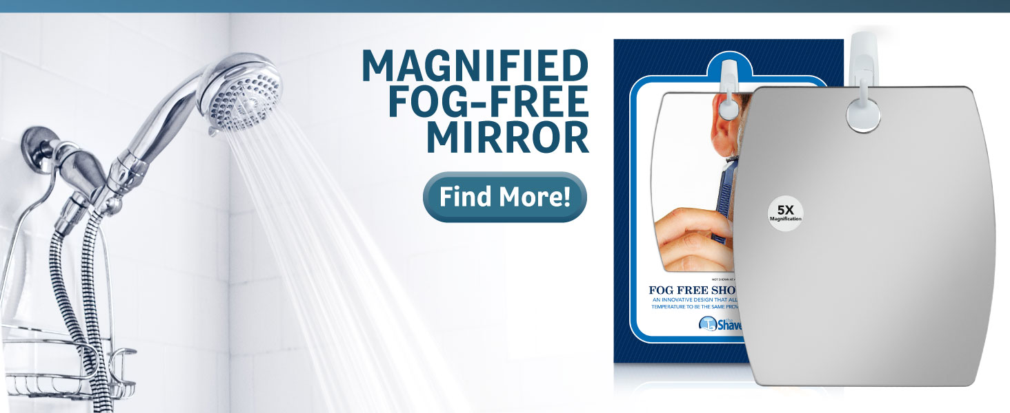 mirror shower fogless fog shaving suction bathroom mirrors free