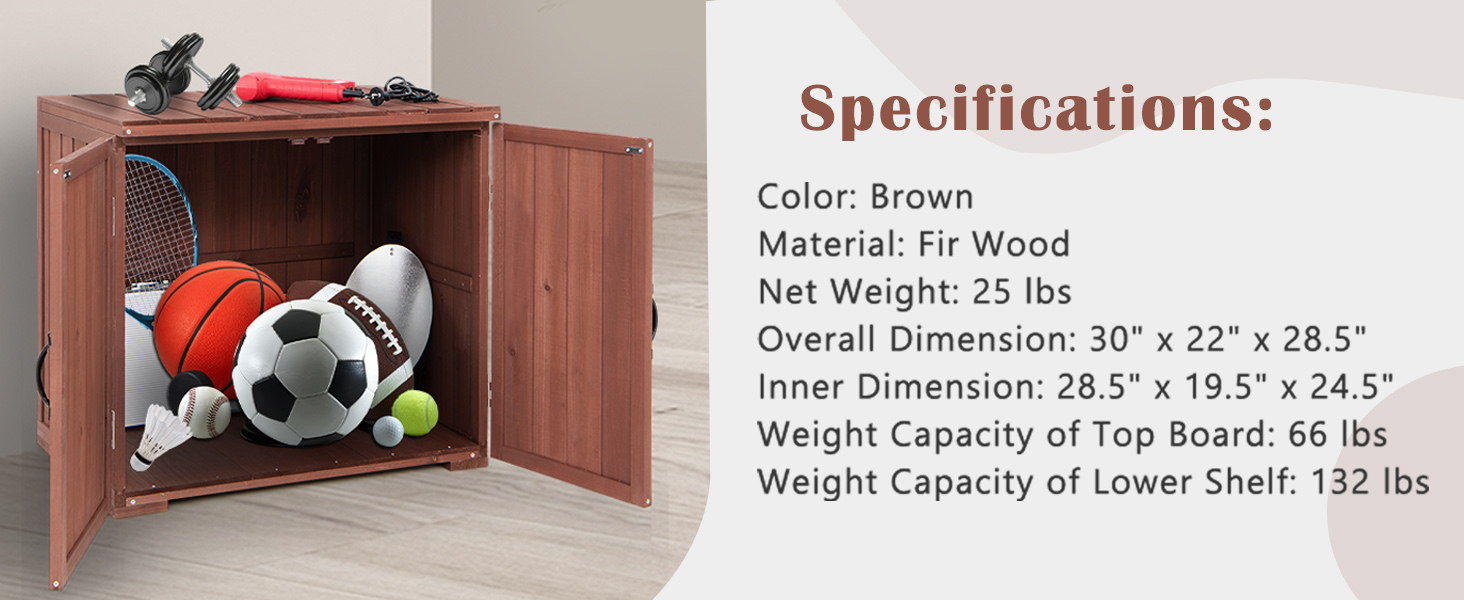 outdoor storage shed