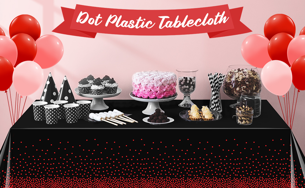 plastic tablecloth for parties