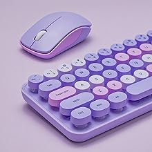 Amazon.com: Mini Wireless Keyboard and Mouse Set, Classic