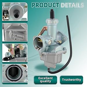 ⭐︎　27cm YOXUFA PZ27 Carburetor 27mm Carb Cable Choke for 125cc 150cc