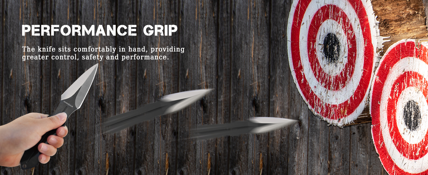 Throwing Knives, Sahara Sailor Throwing Knives Set 6 Pack