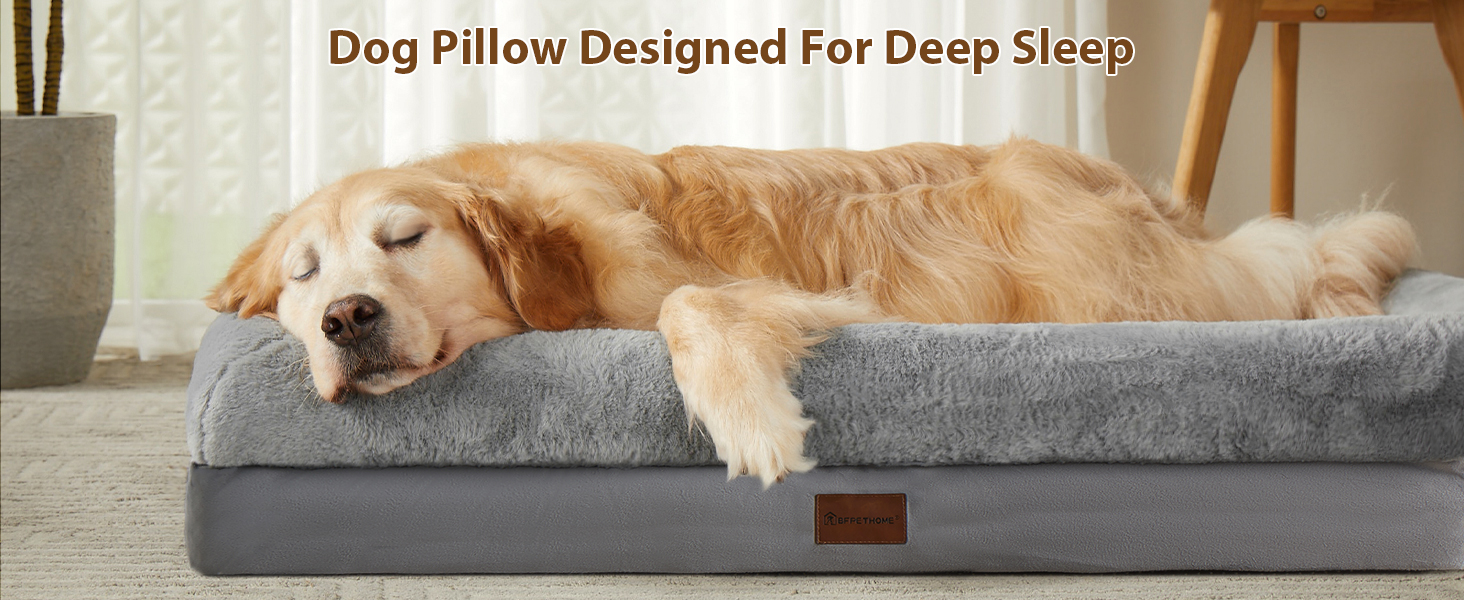 BFPETHOME Sofa Dog Beds for Large Dogs, Washable Large Dog