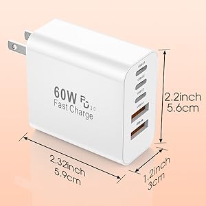 Size of our charger