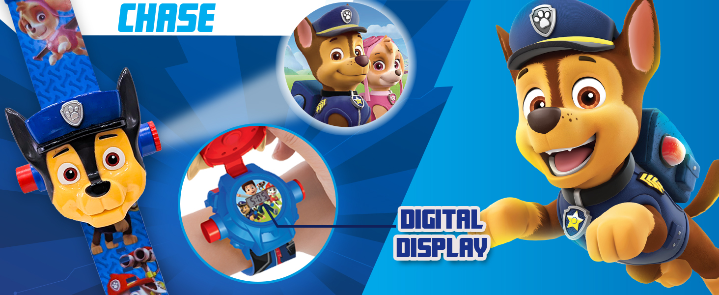 Wembley Paw Patrol Digital Projector Watch