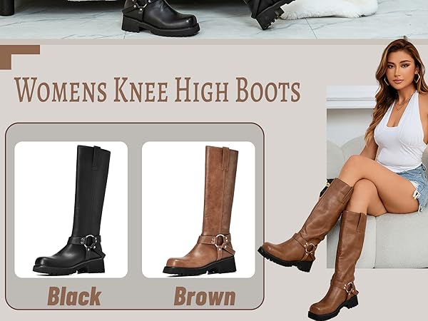 靴 YELLO SANDPIT FLAT LONG BOOTS YELLO SANDPIT FLAT LONG BOOTS