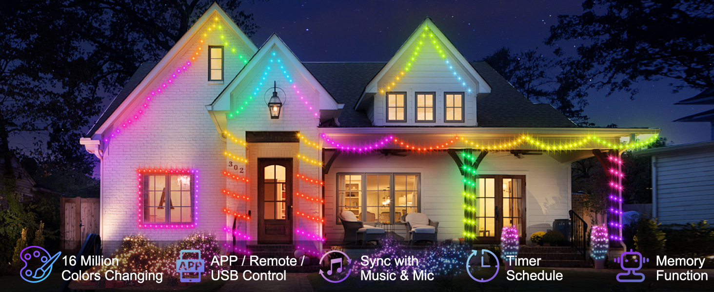 color changing fairy lights