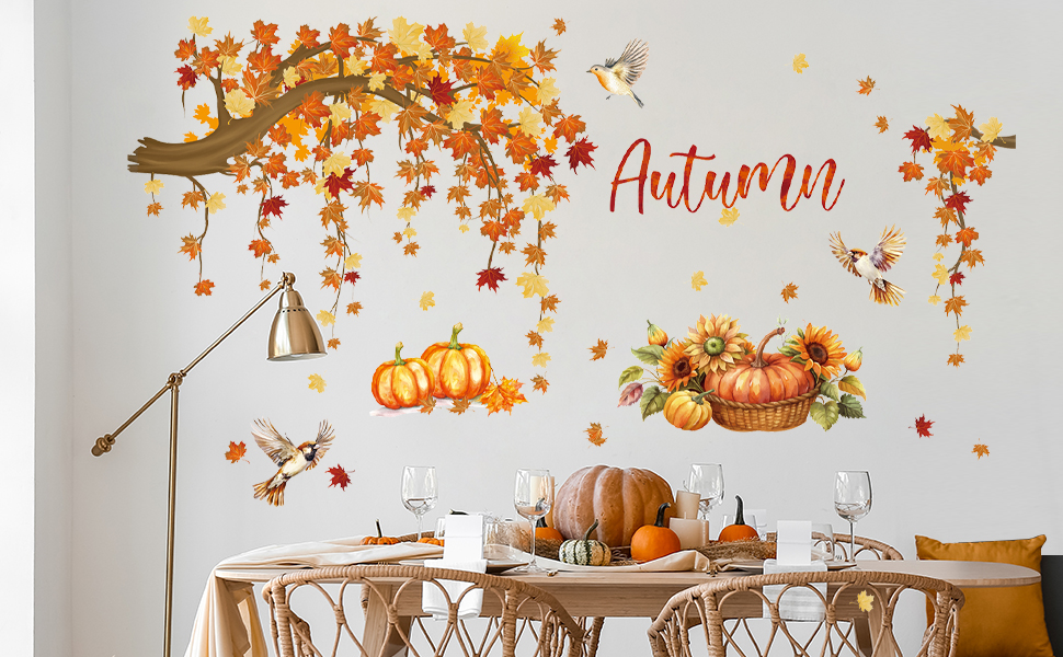 fall wall decals