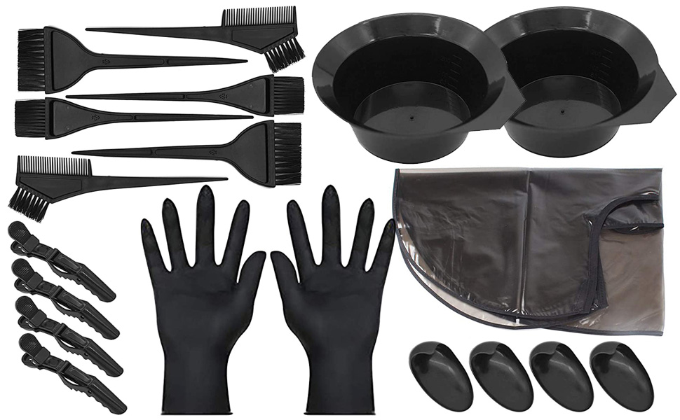 Beayuer DIY Salon Hair Coloring Bleaching Tools Set