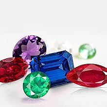 gemstones, birthstones, lab-created gemstones