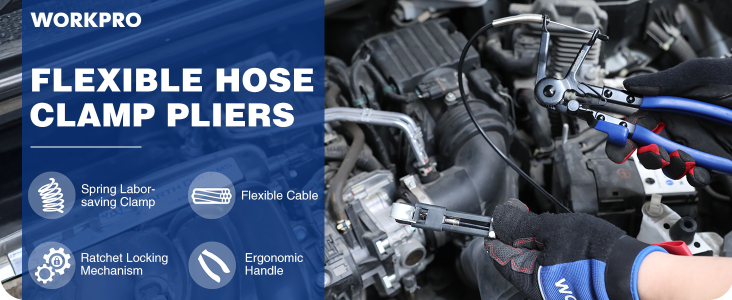 flexible hose clamp plier