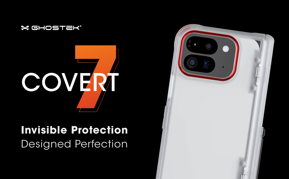 Amazon.com: Ghostek Covert Clear Pixel 9 Pro Fold Case with