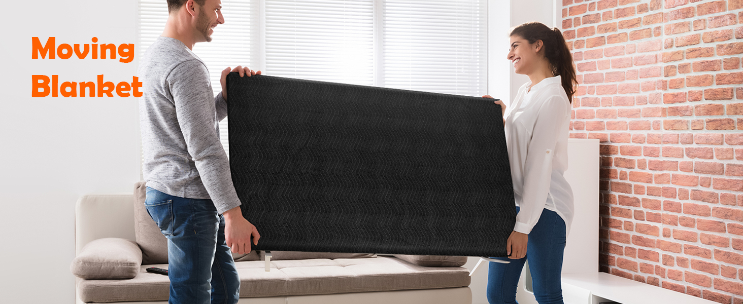 Soundproof Blanket Sound Deadening 48" x 78", Heavy Duty Sound Dampening Curtains