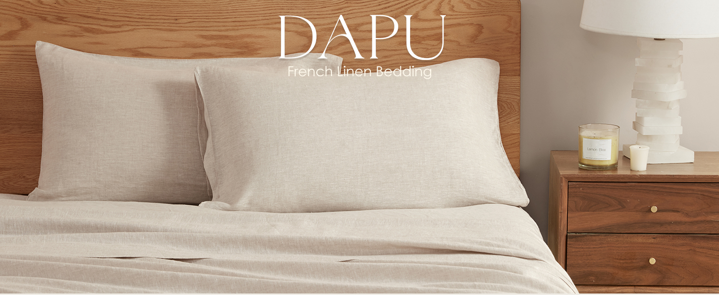 Bedsure Linen Cotton Sheets