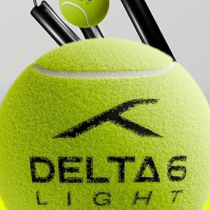 Delta 6 Light Cricket Tennis Balls