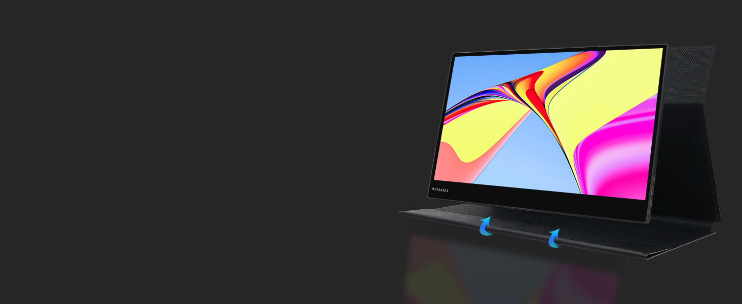 portable monitor with cover