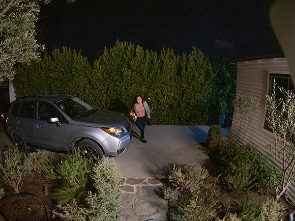 Motion Sensor Triggered by Person Walking