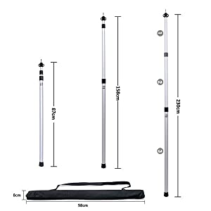 telescoping pole