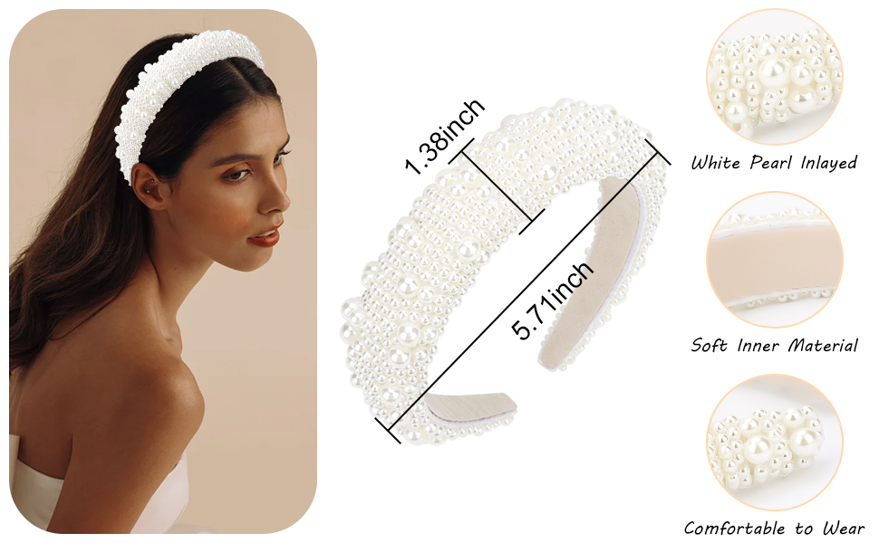 pearl headband