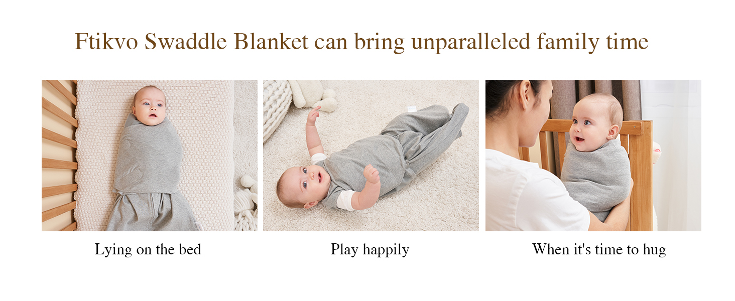 Ftikvo SwaddleBlanket Baby Girl & Boy Swaddles Newborn Infant