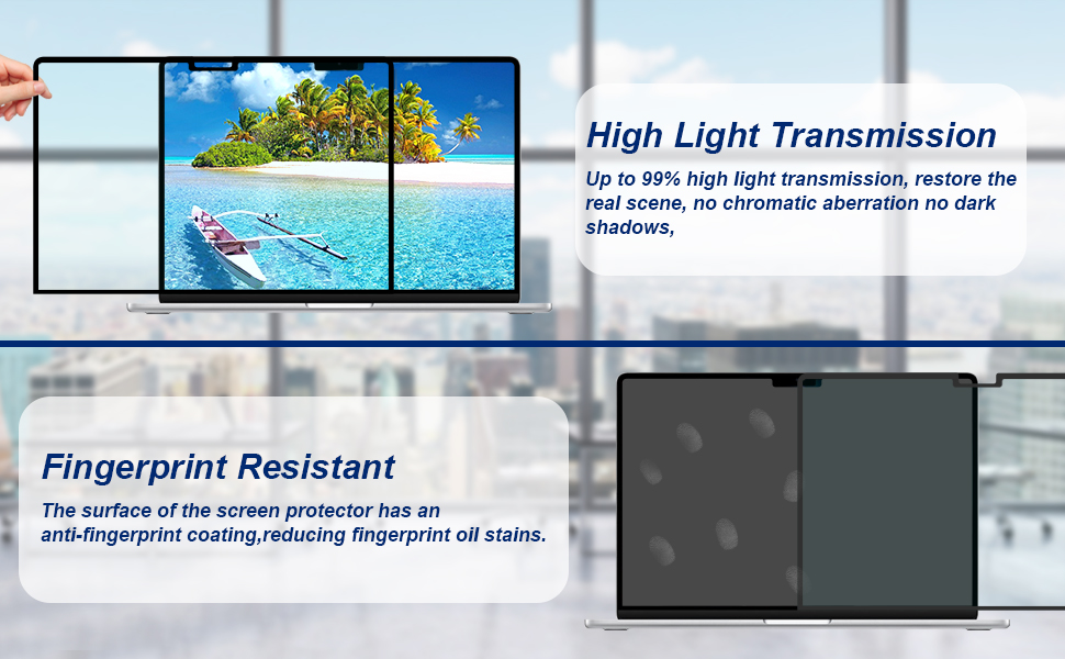 FILMEXT Macbook Air 15 inch Screen Protector AntiGlare AntiBlue Light