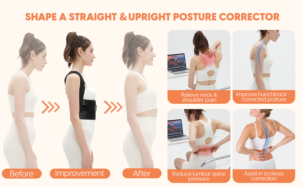 back brace posture corrector