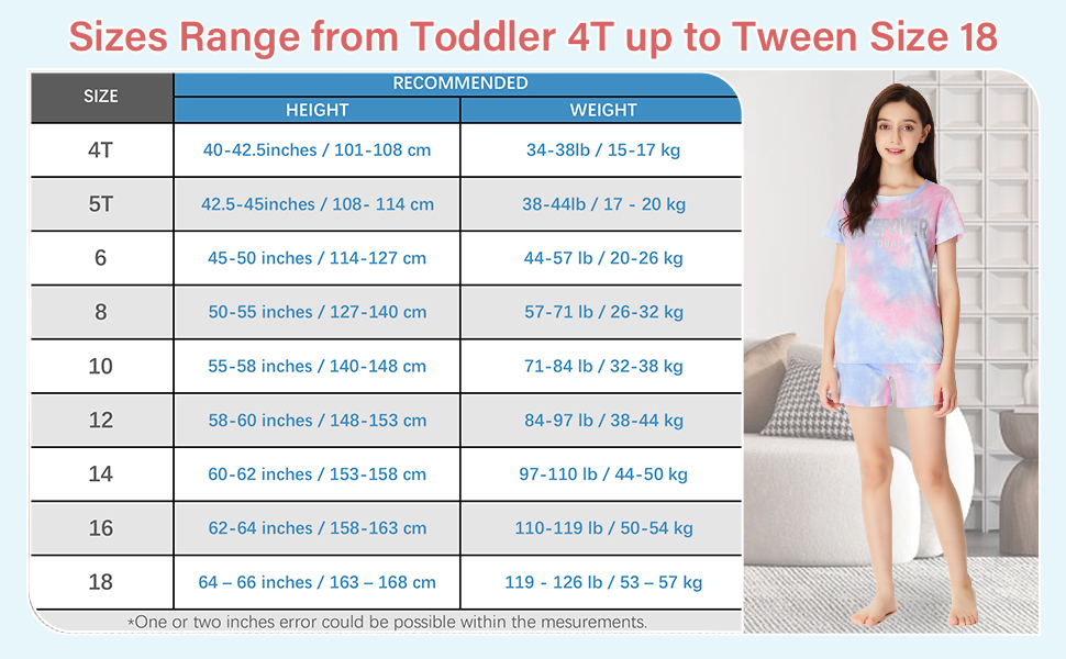 girls pajamas para niñas loungewear nightwear junior night sleepover teen tween preteen