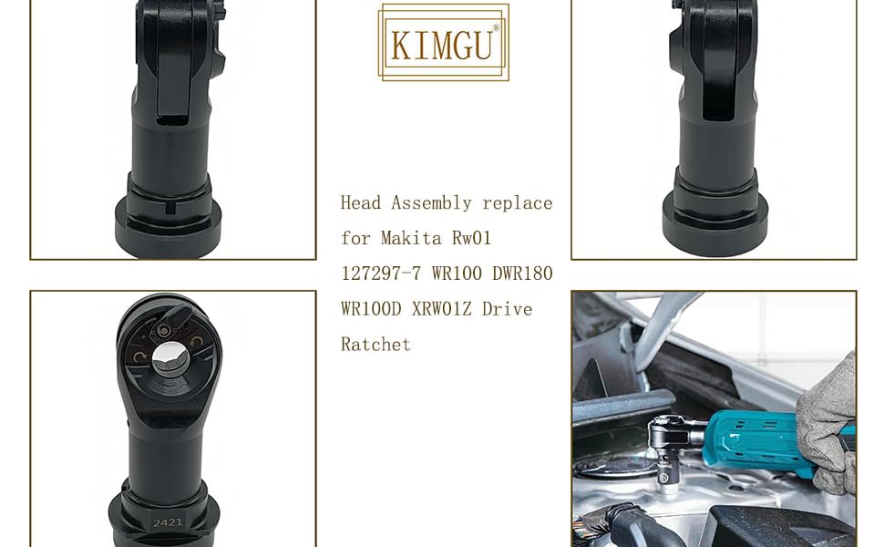 Amazon.com: 127297-7 Head Assembly Replace for Makita Rw01