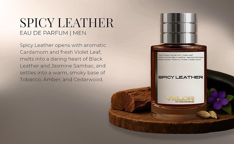 Spicy Leather perfume for men and women