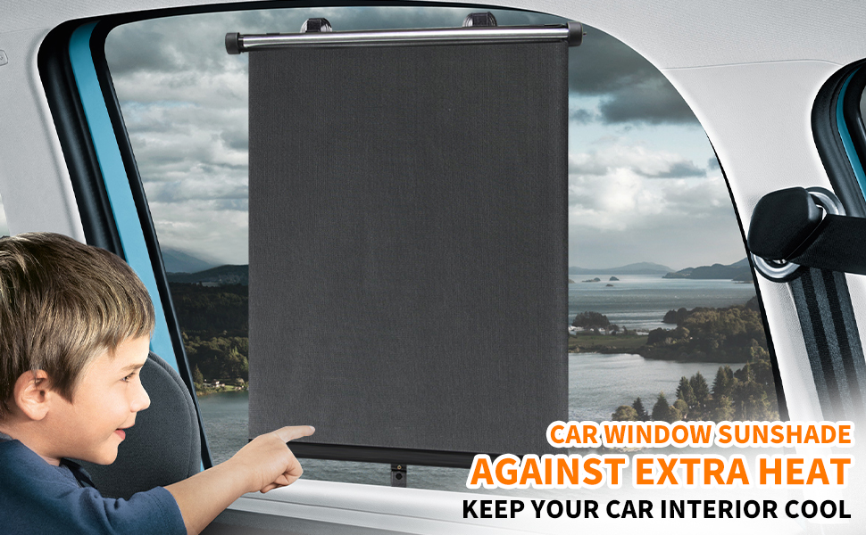 Car Window Shades, Car Side Window Sun Shade for Baby Kids