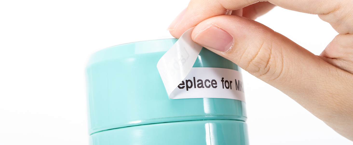 6 Pack MK231s MK231 Label Tape Replace for Brother M Tape P Touch