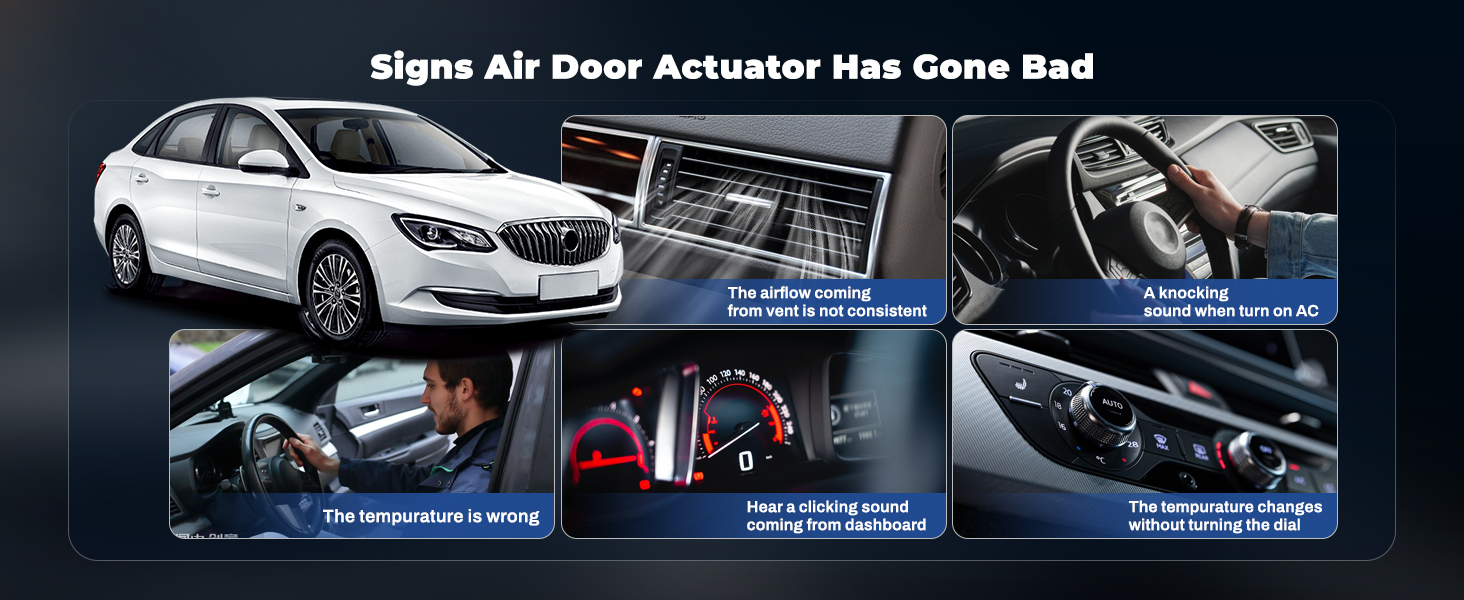 Blend Door Actuator Motor